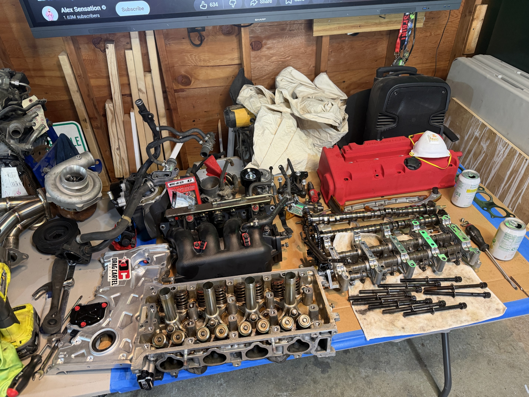 Engine teardown
